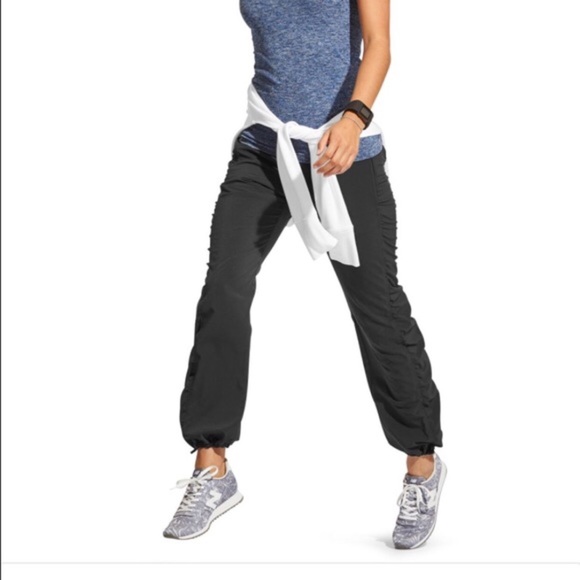 athleta lined pants
